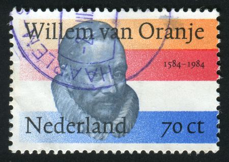 NETHERLANDS - CIRCA 1984: : William was a sovereign Prince of Orange by birth, circa 1984.のeditorial素材