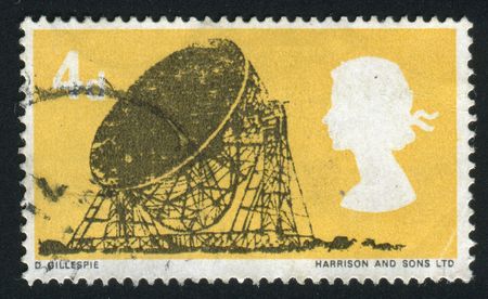 GREAT BRITAIN - CIRCA 1966: Jodrell Bank Radio Telescope, circa 1966.