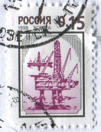 RUSSIA -CIRCA 1998: The ancient Russian castle, circa 1998.の写真素材