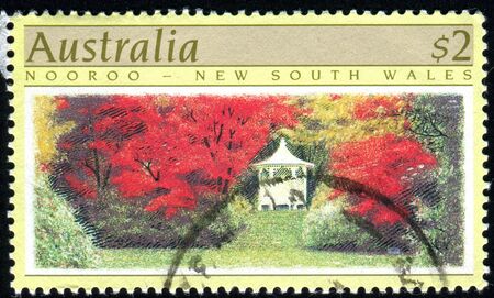 AUSTRALIA - CIRCA 1991: stamp printed by Australia, shows New South Wales, circa 1991の写真素材