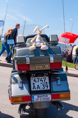 KALININGRAD, RUSSIA  - May 01: automotive show, May 01, 2013 in Kaliningrad, Russia.のeditorial素材