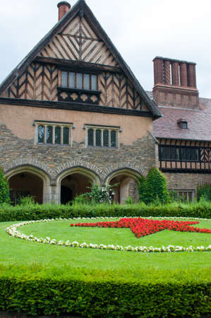 Cecilienhof Palace is a palace in Potsdam, Brandenburg, Germany.のeditorial素材