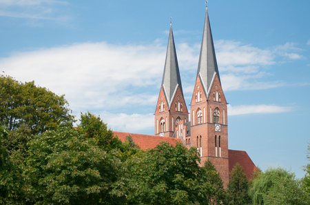 Neuruppin is a town in Brandenburg, Germany, the administrative seat of Ostprignitz-Ruppin districtの写真素材