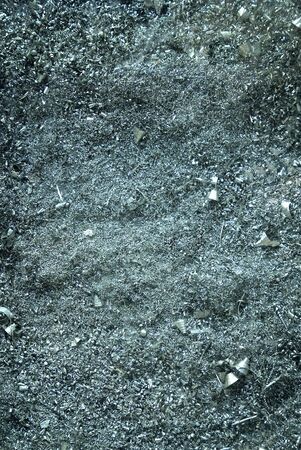 Textured Metal Shavings Backgroundの写真素材