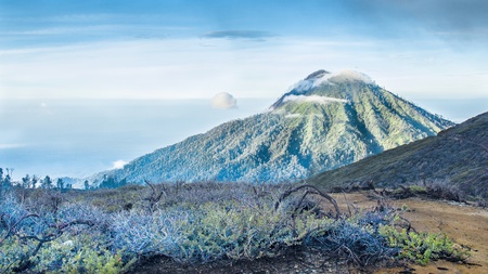 Mountain view if Java Indonesia