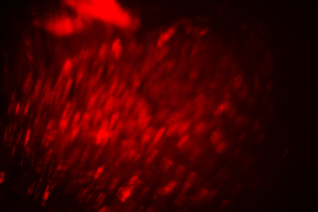 Valentines Day blurred background with hearts, with highlights