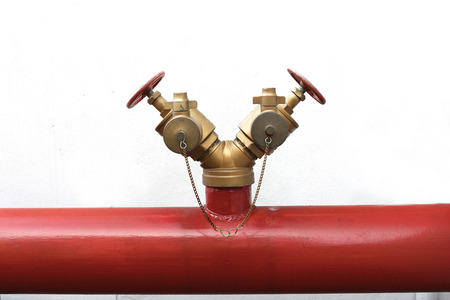 Fire Fighting Water Dividerの写真素材