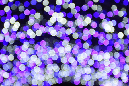 Bokeh blurred from light in shopping mallの写真素材