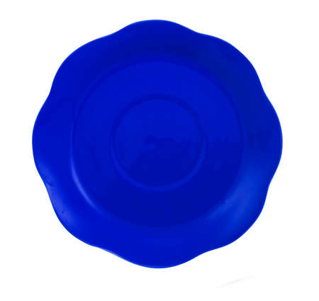 Plate isolate on white backgroundの写真素材