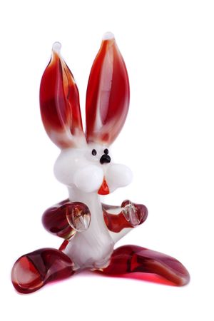 Glass rabbitの写真素材