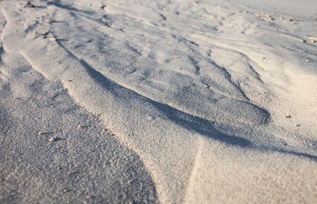 Gray sand surface with rich and various texture