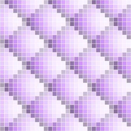 Purple abstract seamless pixel pattern. Pixel art. Vector illustration.のイラスト素材