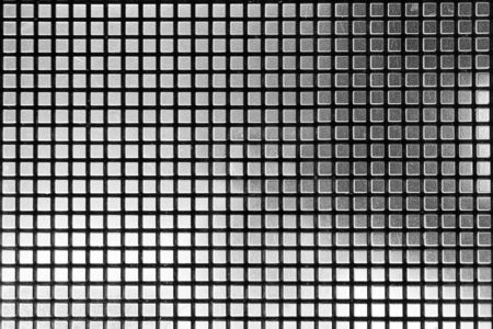 washed square stainless steel pattern, scratches on square aluminium texturesの写真素材