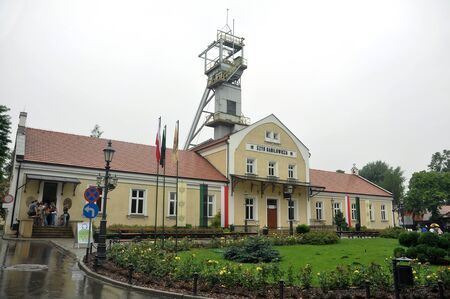 27. JULY 2010 - WIELICZKA, POLAND - one of UNESCO World Heritage Sites - salt manie in Wieliczka. Photo taken on 27 July 2010のeditorial素材