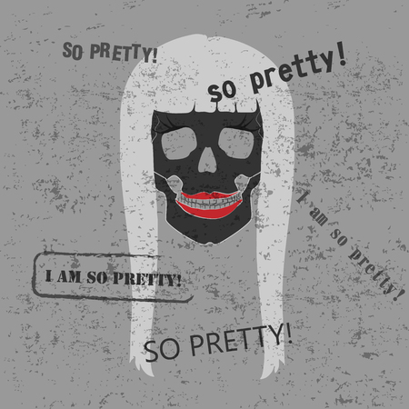 I am so prettyのイラスト素材