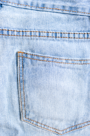 Blue denim textureの写真素材