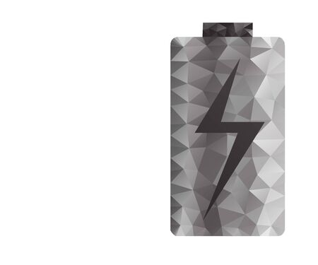 Battery polygonのイラスト素材