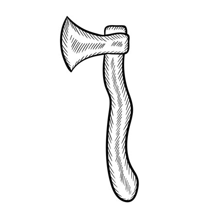 camping doodle set mon 2のイラスト素材