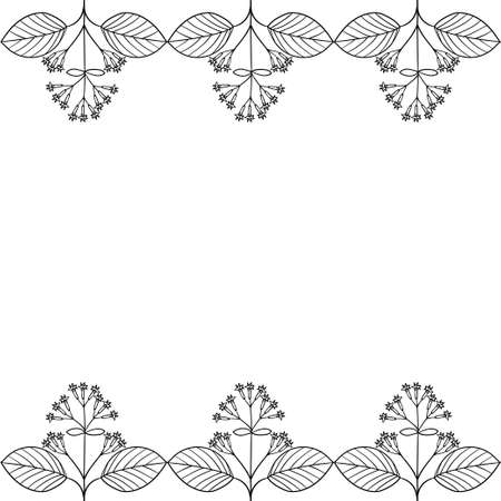 Quina border frameのイラスト素材