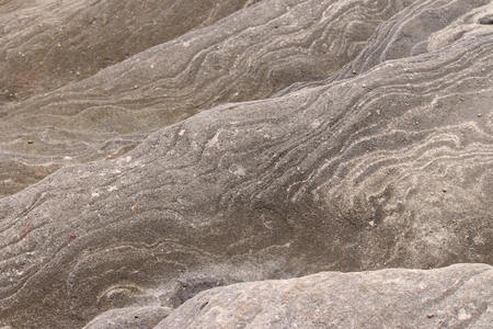 Coastal rock formationの写真素材