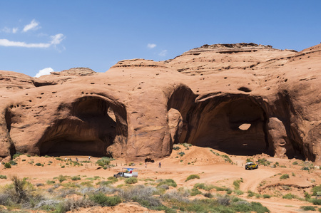 Big Hogan, Restricted Area, Monument Valley - Arizona, USAのeditorial素材