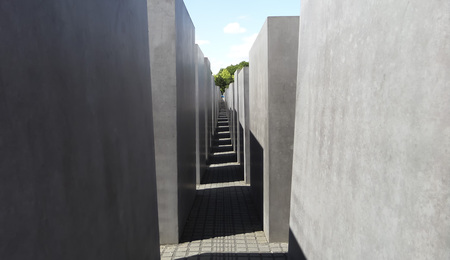 Holocaust Memorial Museum - June 9th, 2015 - Berlin, Germany, Europeのeditorial素材