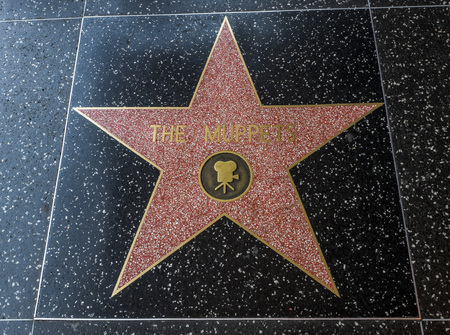 The Muppets's Star, Hollywood Walk of Fame - August 11th, 2017 - Hollywood Boulevard, Los Angeles, California, CA, USAのeditorial素材
