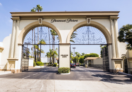Paramount Pictures Melrose Gate Hollywood on the 14th August, 2017 - Los Angeles, LA, California, CA, USAのeditorial素材