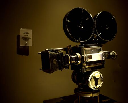 Camera Mitchell BNC 35mm circa year 1934 at Paramount Pictures Hollywood Tour on the 14th August, 2017 - Los Angeles, LA, California, CA, USAのeditorial素材