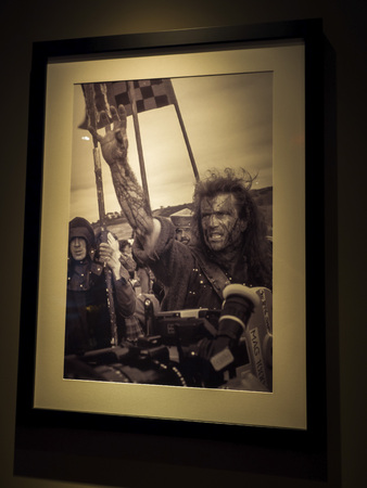Mel Gibson picture on the Braveheart movie at Paramount Pictures Hollywood Tour on the 14th August, 2017 - Los Angeles, LA, California, CA, USAのeditorial素材