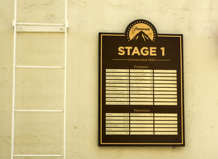 Paramount Studios Pictures, Stage 1 Features, Hollywood Tour on the 14th August, 2017 - Los Angeles, LA, California, CA, USAのeditorial素材