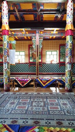 Aryapala Buddhist Temple at the Gorkhi Terelj - Mongoliaの写真素材
