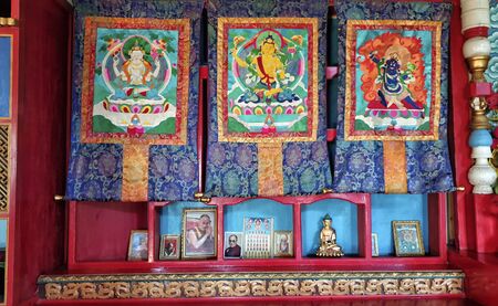 Aryapala Buddhist Temple at the Gorkhi Terelj - Mongoliaの写真素材