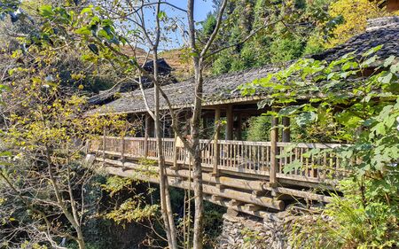 Piang'an Village at the Longshen Rice Terraces, Guangxi, China
