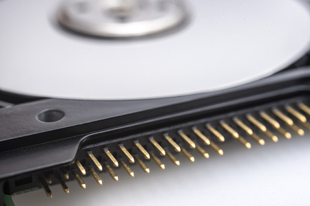 Hard disk connectorの写真素材