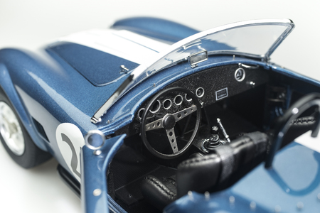 AC Cobra detail of the interiorのeditorial素材