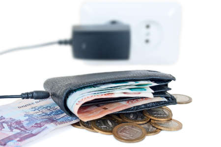 Concept supplement the budgetの写真素材