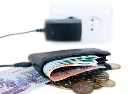 Concept supplement the budgetの写真素材