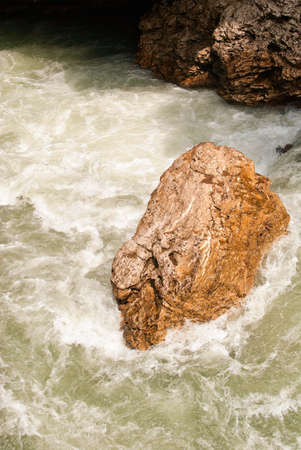 Wild River at the beautiful mountain valley