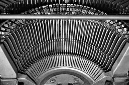 old typewriter vintage technologyの写真素材