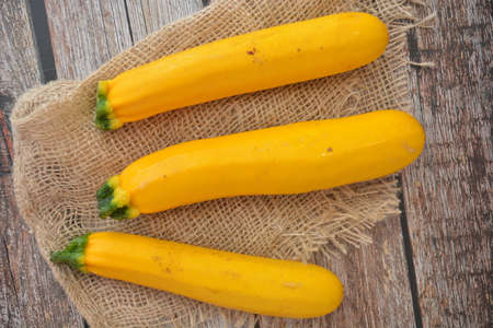 fresh yellow zucchini food vegetables vegetablesの写真素材