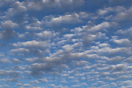 Blue sky and white clouds.の写真素材