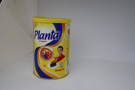 Johor, Malaysia-July 21, 2021: âPlantaâ is a multi-purpose margarine that is ideal for spreading, cooking and baking.のeditorial素材