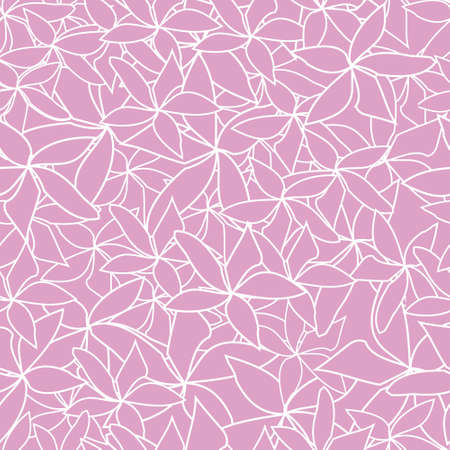 Vector mauve pink seamless pattern with wild flowers.  Great for clothing, wallpaper, kitchenware, house ware, weddings, invitations, floral designs and party events.の写真素材