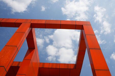 modern architectureの写真素材