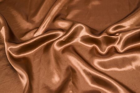 closeup the silk cloth background or textureの写真素材