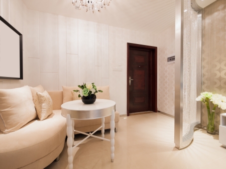 modern living roomの写真素材