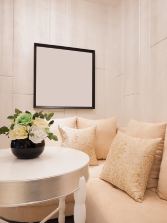 modern living roomの写真素材