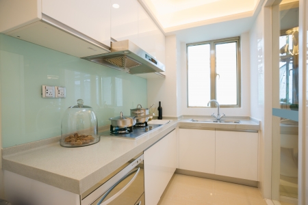 the kitchen with modern styleの写真素材