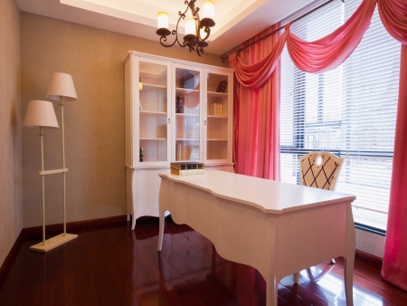 the study room with nice decorationの写真素材
